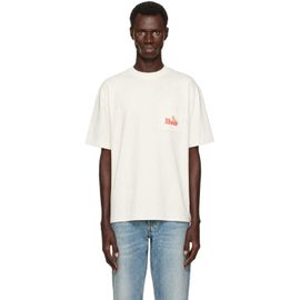 Rhude Rhude White 'American Spirit' Pocket T-shirt