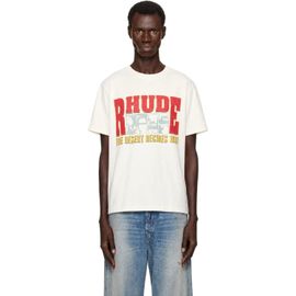 Rhude Rhude White 'The Desert Decides' T-shirt