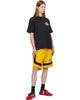 Rhude Rhude Yellow Campione Baggy Mesh Shorts - 4