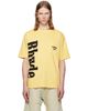 Rhude Rhude Yellow 'Rhude' Logo Pocket T-shirt - 1