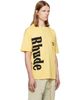 Rhude Rhude Yellow 'Rhude' Logo Pocket T-shirt - 2