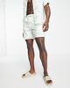 Rhythm Rhythm cairo linen beach shorts in blue print - part of a set-Multi - 2