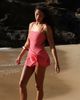 Rhythm Rhythm Check Wrap Swim Dress - 1