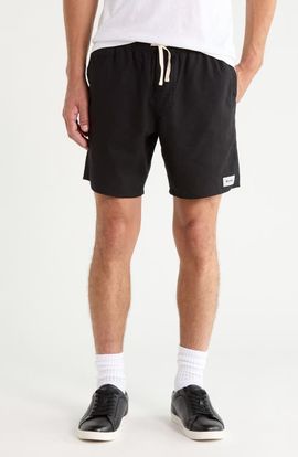 Rhythm Rhythm Classic Linen & Cotton Jam Drawstring Shorts