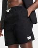 Rhythm Rhythm classic linen beach short in black - 3