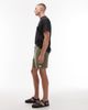 Rhythm Rhythm classic linen blend jam shorts in olive-Green - 3