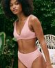 Rhythm Rhythm Cove Stripe High-Waist Bikini Bottoms - 3