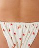 Rhythm Rhythm ditsy floral high leg bikini bottom in cream-White - 4