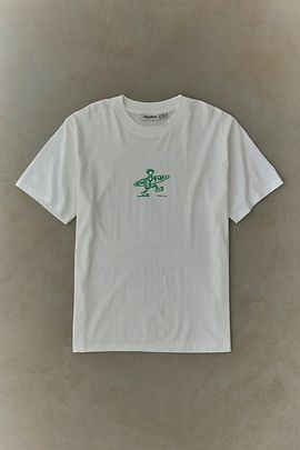 Rhythm Rhythm Drifter Graphic Tee in White, Men's at Urban Outfitters