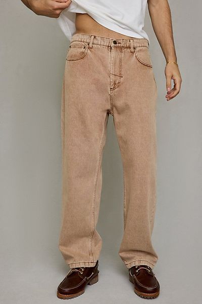 Rhythm Rhythm Essential Jeans in Brass, Men's at Urban Outfitters