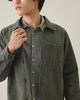 Rhythm Rhythm Field Guide Long Sleeve Shirt in Dark Green, Men's at Urban Outfitters - 1