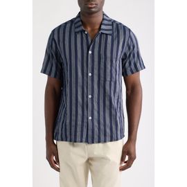 Rhythm Rhythm Harbor Stripe Button-Up Shirt