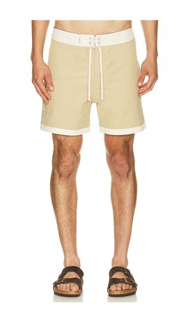 Rhythm Rhythm Heritage Hem Swim Trunk