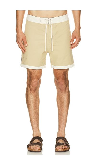 Rhythm Rhythm Heritage Hem Swim Trunk