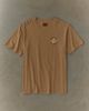 Rhythm Rhythm Jaunt Graphic Vintage Tee in Tan, Men's at Urban Outfitters - 2