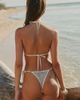 Rhythm Rhythm Leopard Print Triangle Bikini Top in Leopard Print, Women's at Urban Outfitters - 3