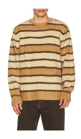 Rhythm Rhythm Mohair Striped Knit Sweater