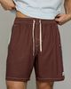 Rhythm Rhythm Panel Stripe Beach Shorts in Brown, Men's at Urban Outfitters - 1