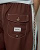 Rhythm Rhythm Panel Stripe Beach Shorts in Brown, Men's at Urban Outfitters - 4