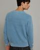 Rhythm Rhythm Polu Knit Crew Neck Sweater in Light Blue, Men's at Urban Outfitters - 3