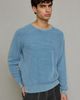 Rhythm Rhythm Polu Knit Crew Neck Sweater in Light Blue, Men's at Urban Outfitters - 4