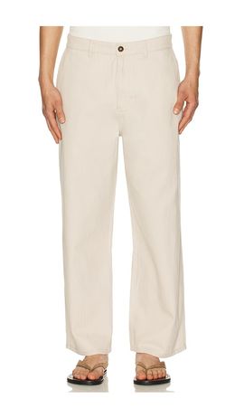 Rhythm Rhythm Relaxed Herringbone Pant