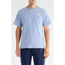 Rhythm Rhythm Stripe Cotton Blend Terry T-Shirt