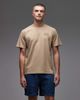 Rhythm Rhythm T-shirt in vintage wash with botanical print in beige-Neutral - 3