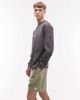 Rhythm Rhythm twill jam shorts in sage-Green - 3