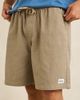 Rhythm Rhythm Twill Work Jam Shorts in Tan, Men's at Urban Outfitters - 1