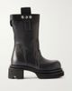 RICK OWENS Bogun leather knee boots - 1