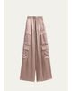 Rick Owens Cargobelas Satin Pants - 1