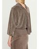 Rick Owens Cylinder Velvet Crêpe Flare-Sleeve Top - 3