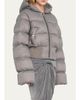 Rick Owens Down Hooded Crop Puffer Jacket - 4