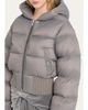 Rick Owens Down Hooded Crop Puffer Jacket - 5