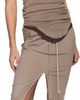 Rick Owens DRKSHDW Rick Owens DRKSHDW Beige Temple Pull On Sliced Pillar Maxi Skirt - 4