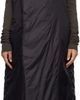 Rick Owens DRKSHDW Rick Owens DRKSHDW Black Concordians Hooded Liner Coat - 1
