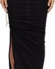 Rick Owens DRKSHDW Rick Owens DRKSHDW Black Concordians Soft Edfu Midi Skirt - 1