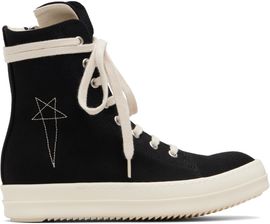 Rick Owens DRKSHDW Rick Owens DRKSHDW Black Concordians Vegan Sneaks Sneakers