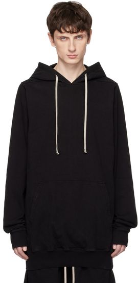 Rick Owens DRKSHDW Rick Owens DRKSHDW Black Temple Pullover Hoodie