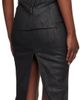 Rick Owens DRKSHDW Rick Owens DRKSHDW Black Temple Sliced Bustier Denim Maxi Dress - 3