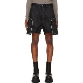 Rick Owens DRKSHDW Rick Owens DRKSHDW Black Tower Bauhaus Denim Shorts