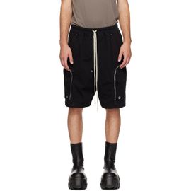 Rick Owens DRKSHDW Rick Owens DRKSHDW Black Tower Bauhaus Shorts
