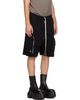 Rick Owens DRKSHDW Rick Owens DRKSHDW Black Tower Bauhaus Shorts - 2