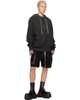Rick Owens DRKSHDW Rick Owens DRKSHDW Black Tower Bauhaus Shorts - 4