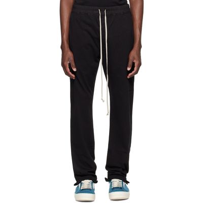 Rick Owens DRKSHDW Rick Owens DRKSHDW Black Tower Berlin Drawstring Sweatpants