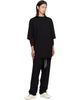 Rick Owens DRKSHDW Rick Owens DRKSHDW Black Tower Classic Drawstring Cargo Pants - 4