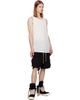Rick Owens DRKSHDW Rick Owens DRKSHDW Black Tower Creatch Cargo Pods Shorts - 4