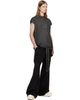 Rick Owens DRKSHDW Rick Owens DRKSHDW Black Tower Creatch Wide Cargo Drawstring Pants - 4