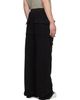 Rick Owens DRKSHDW Rick Owens DRKSHDW Black Tower Creatch Wide Cargo Lounge Pants - 3